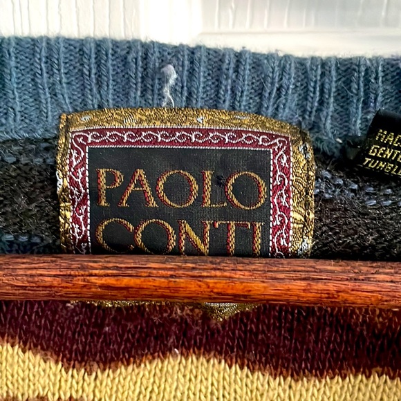 Vintage Paolo Conti Western Style Vest - Picture 2 of 3